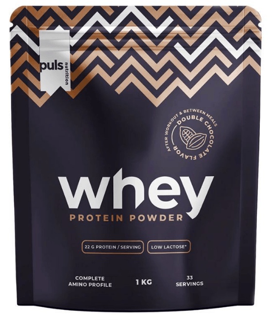 Puls Nutrition Whey Protein 1000 g - dvojitá čokoláda