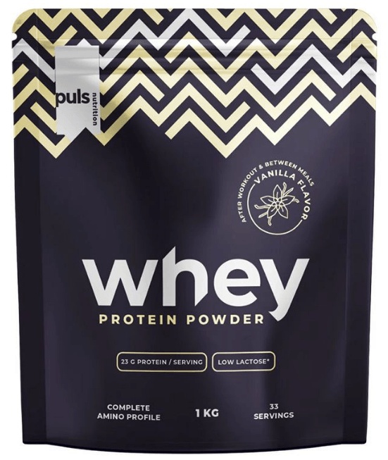 Puls Nutrition Whey Protein 1000 g - vanilka