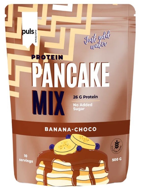 Puls Nutrition Pancake Mix 500 g - banán a čokoláda