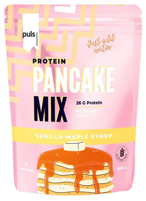 Puls Nutrition Pancake Mix 500 g - vanilka a javorový sirup