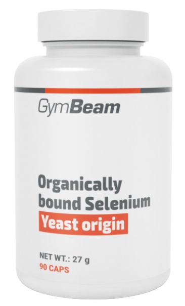 GymBeam Organically Bound Selenium Yeast Origin 90 kapslí