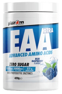 Per4m EAA Xtra 420 g - modrá malina