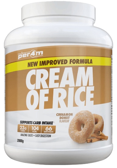 Per4m Cream Of Rice 2000 g - skořicový donut