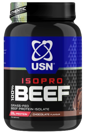 USN IsoPro 100% Beef Protein 960 g - čokoláda
