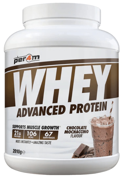 Per4m Whey Protein 2010 g - čokoládové mokačíno