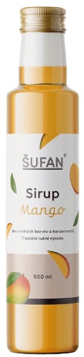 Šufan Sirup 500 ml - mango
