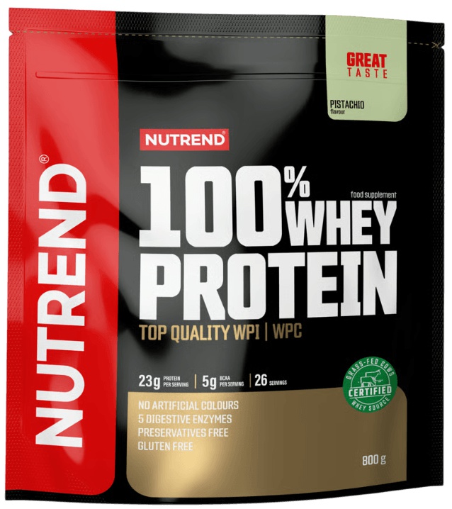 Nutrend 100% Whey Protein 800 g - pistácie
