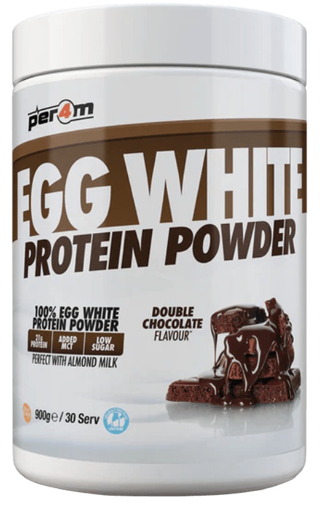 Per4m Egg White Protein Powder 900 g - Double Chocolate