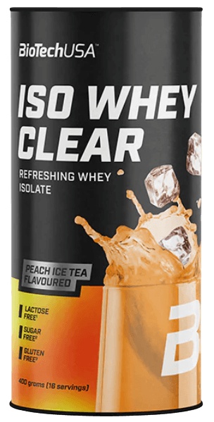BiotechUSA Iso Whey Zero Clear 500 g - Peach Ice tea