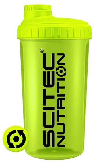 Scitec šejkr 700 ml - neonově žlutá