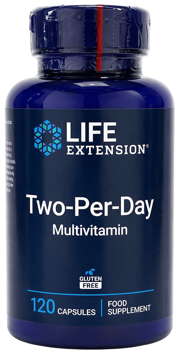 Life Extension Two-Per-Day Multivitamin 120 kapslí