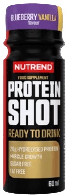 Nutrend Protein Shot 60 ml blueberry vanilla