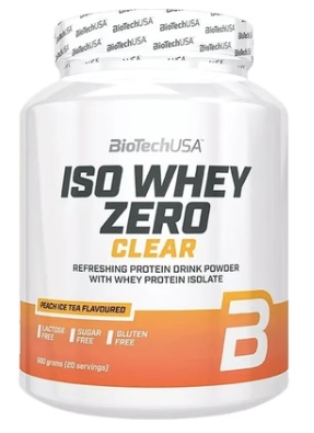 Biotech USA BiotechUSA Iso Whey Zero Clear 500 g - Peach ice tea