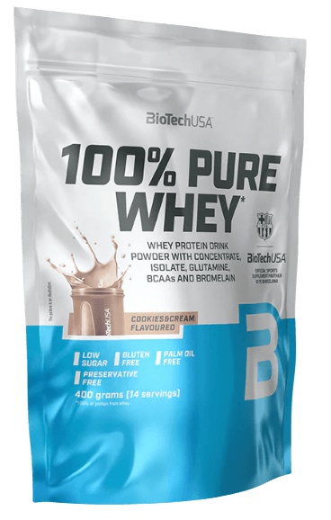 BioTechUSA 100% Pure Whey 400 g - Rich Chocolate