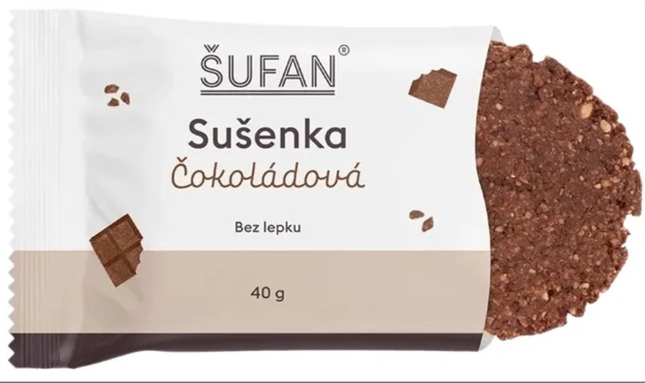 Šufan Sušenka 40 g - čokoláda
