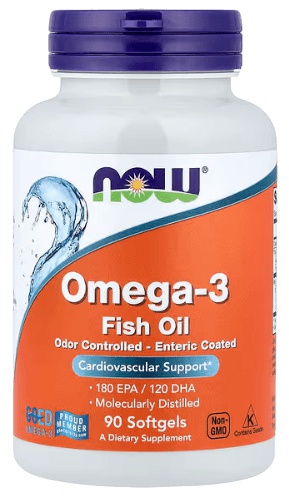 Now Foods Omega 3 90 kapslí