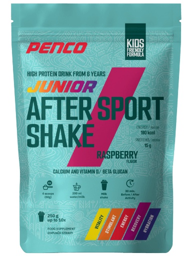 Penco Junior After Sport Shake 250 g - malina