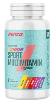 Penco Junior sport multivitamin jahoda 150 bonbonů