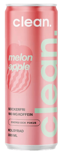 Clean Drink 330 ml - meloun a jablko