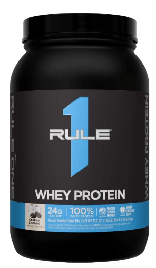 Rule 1 Whey Protein 884 g - Cookies and Creme
