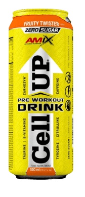 Amix CellUp Preworkout Drink 500 ml - Fruity Twister