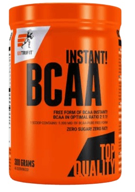 Extrifit BCAA Instant, 300 g Příchuť: Jahoda/Mint