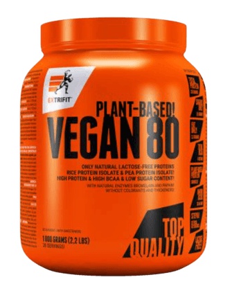 Extrifit Vegan Protein 80 1000 g Příchuť: Ledová káva