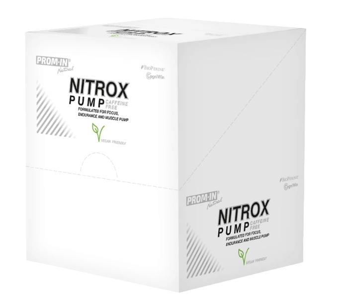 Prom-in Nitrox Pump Caffeine Free Clean 10 x 23,5 g - marakuja