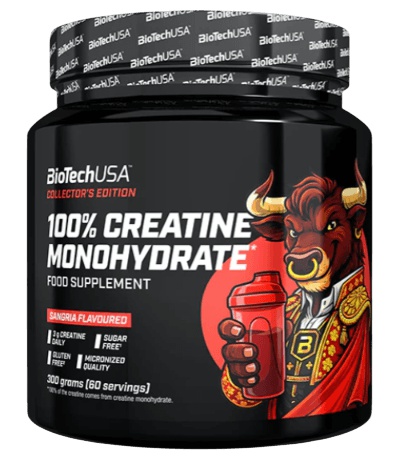 BioTechUSA 100% Creatine Monohydrate 300 g - Sangria