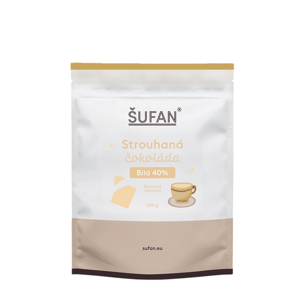 Šufan čokoláda 250 g - bílá čokoláda
