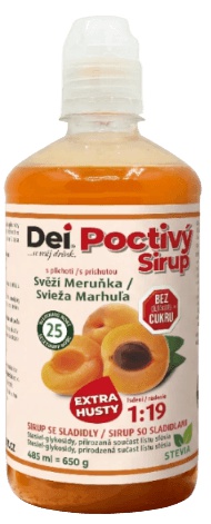 CUKRSTOP CUKR STOP sirup 650g - Svěží meruňka