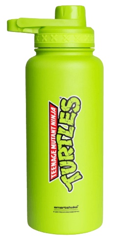 Smartshake Stainless Steel Bottle Ninja Turtles 960 ml - Turtles Green