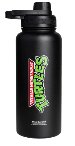 Smartshake Stainless Steel Bottle Ninja Turtles 960 ml - Turtles Black