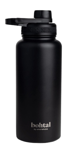 Smartshake Stainless Steel Bottle 960 ml - černá