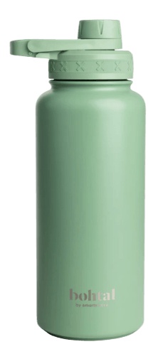Smartshake Stainless Steel Bottle 960 ml - zelená