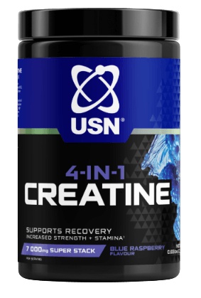 USN 4-In-1 Creatine 315 g - Blue Raspberry