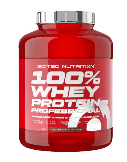 Scitec 100% Whey Protein Professional 1816 g - pistácie/bílá čokoláda