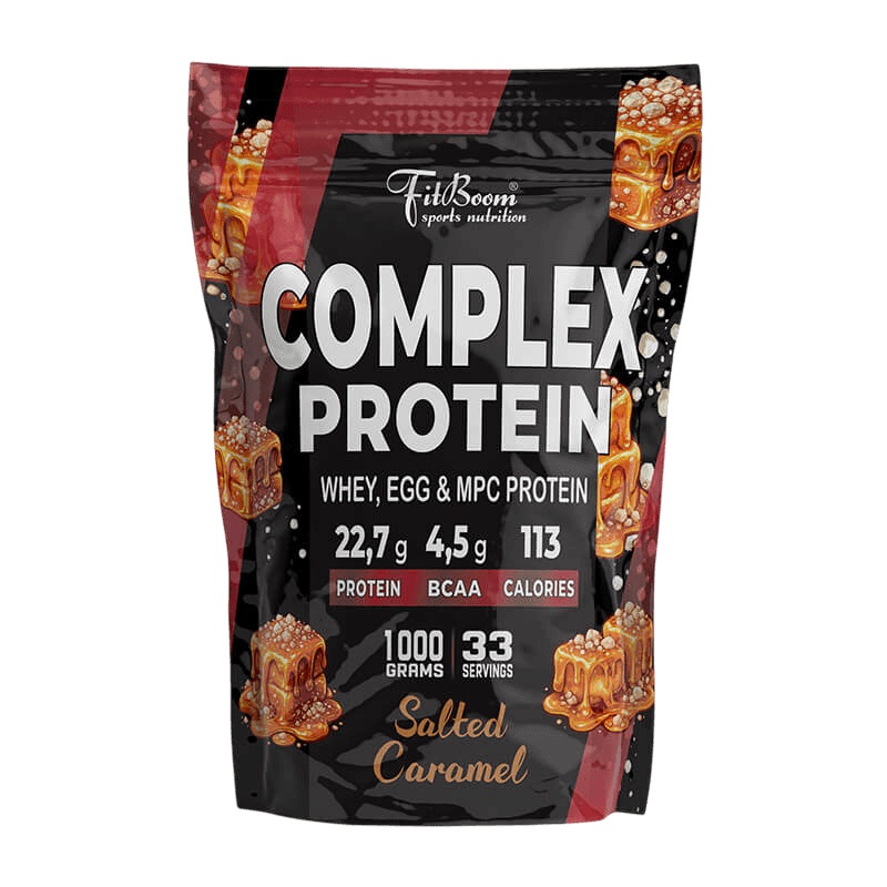 FitBoom Complex Protein 1000 g - Salted Caramel