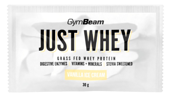 GymBeam Protein Just Whey 30 g - vanilková zmrzlina