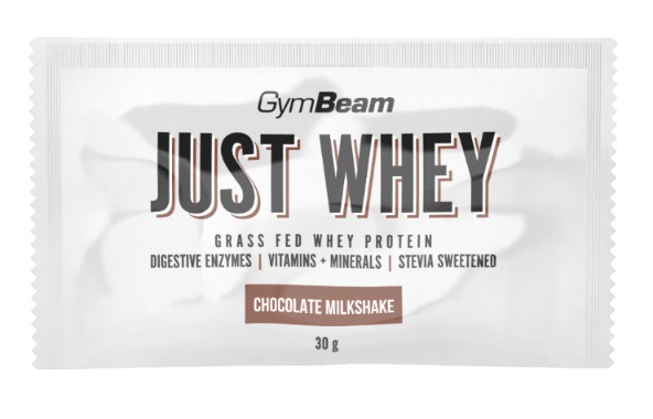GymBeam Protein Just Whey 30 g - čokoládový milkshake