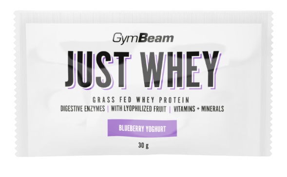 GymBeam Protein Just Whey 30 g - borůvkový jogurt