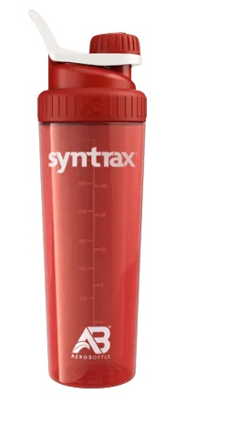 Syntrax Láhev Aerobottle Primus Crystal 946 ml - červená
