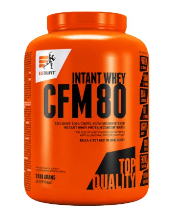 Extrifit CFM Instant Whey 80 2000 g - jahoda/banán