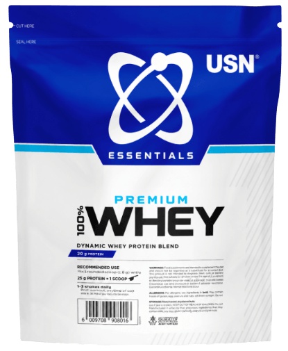 USN Essentials Dynamic Whey 1000 g - čokoláda