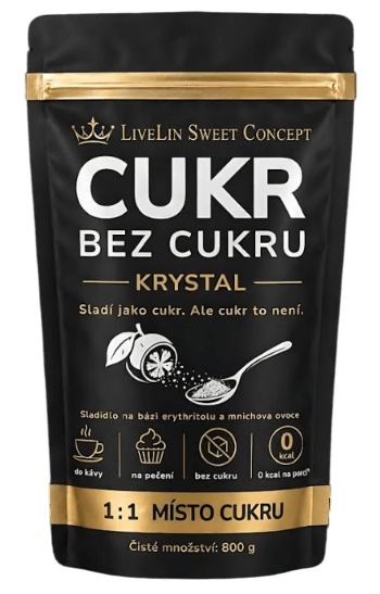 Cukr Bez Cukru Krystal 50 g