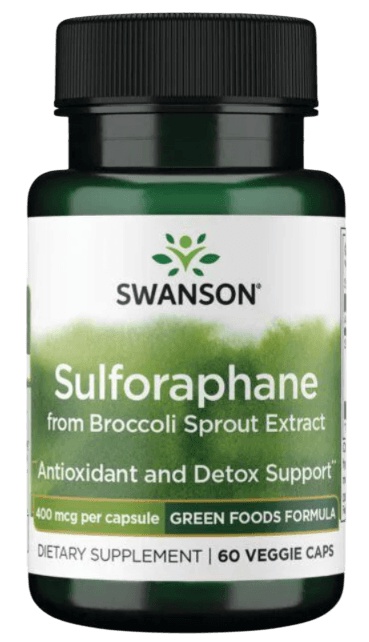 Swanson Sulforaphane 60 kapslí