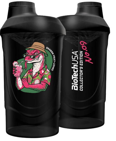 BioTechUSA Shaker Limited Edition 600 ml - Dragon Fruit-Lichee 09