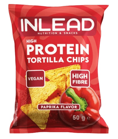 Inlead Nutrition Protein Tortilla Chips 50 g - paprika