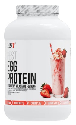 MST® Nutrition Egg Protein 1800 g - jahodový milkshake