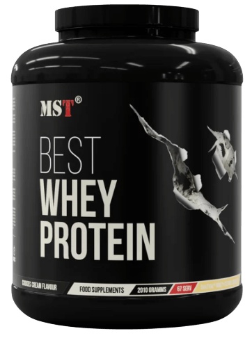 MST® Nutrition Best Whey + Enzymes 2010 g - sušenka